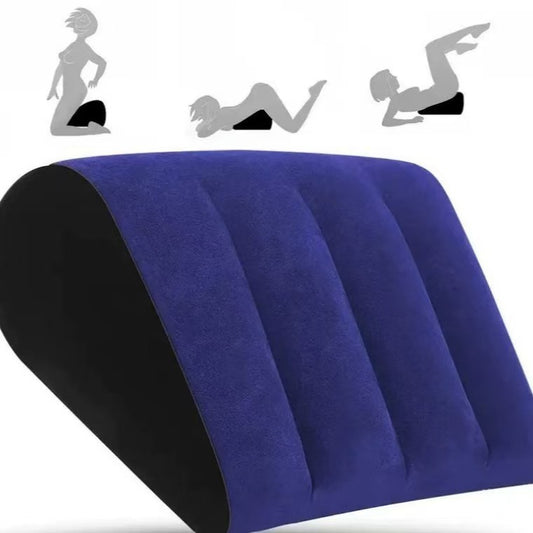 Cojín de Posiciones Eróticas – Ergonómico, 45×36×16 cm, Incluye Bomba de Aire