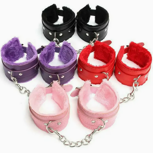 Cintas de Sujeción para Tobillos o Muñecas – Uso Erótico o BDSM Ligero (30×6 cm)