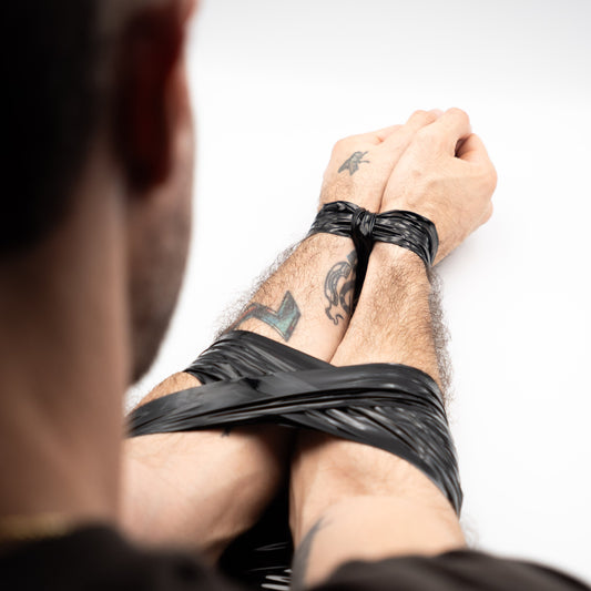 Cinta de Obediencia Erotica - Sin Pegamento y No Adhesiva (3 rollos)