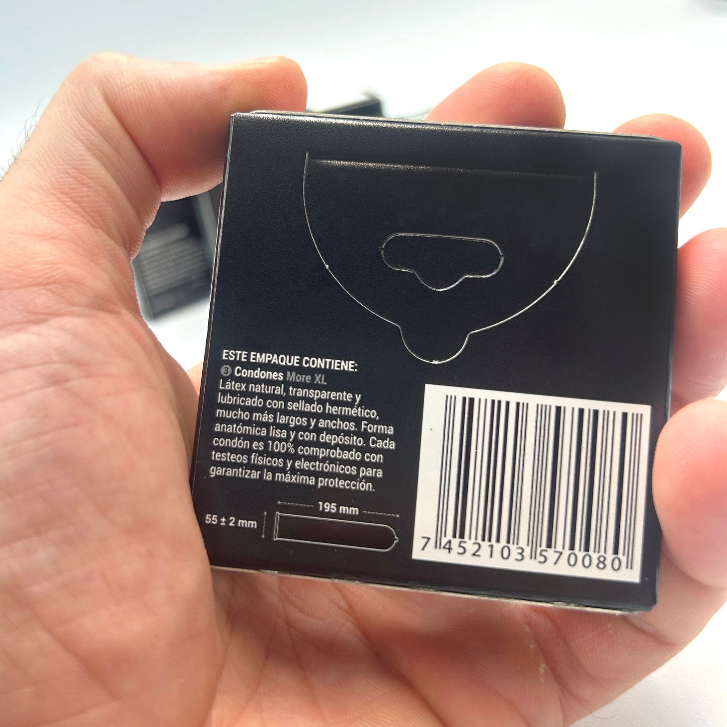 More XL – 3 Condones de Tamaño Extra Grande