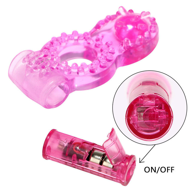 Anillo Vibrador para el Dick, Placer Compartido – Texturizado y con Baterías Incluidas