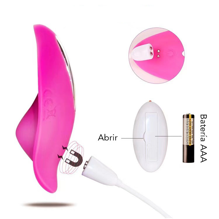 Vibrador Ergonómico para Uso con Ropa Interior – Inalámbrico y Recargable (9cm)