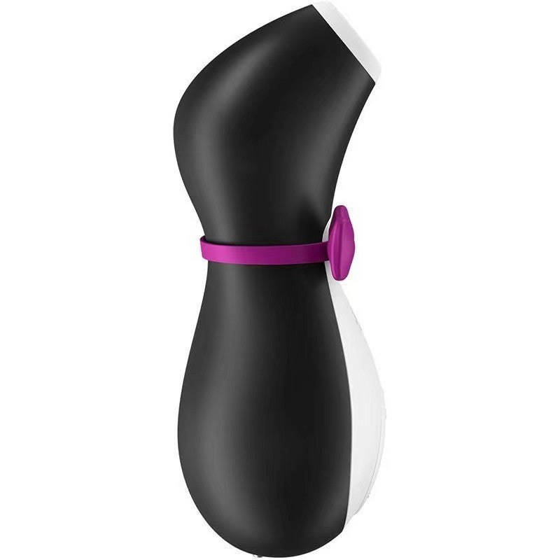 Succionador de Clítoris – Diseño Pingüino, Recargable USB (12.5 cm)