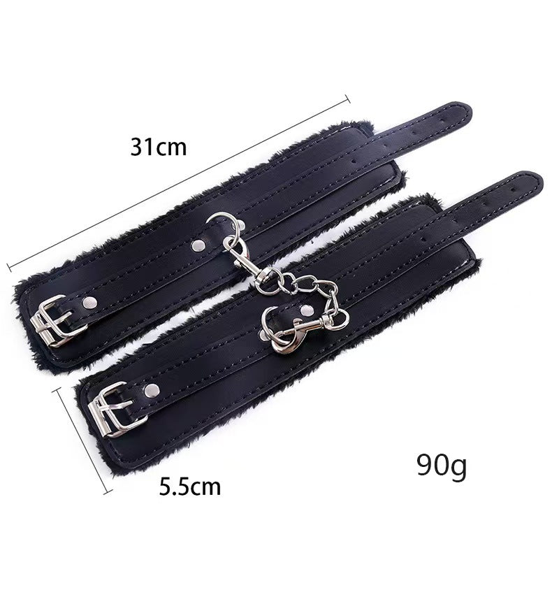 Cintas de Sujeción para Tobillos o Muñecas – Uso Erótico o BDSM Ligero (30×6 cm)