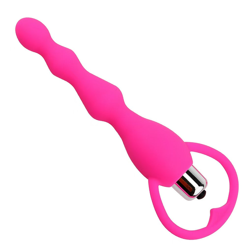 Estimulador Anal con Vibración y Diseño de Beads – 10 Ritmos, Estimulación Anal y Prostática