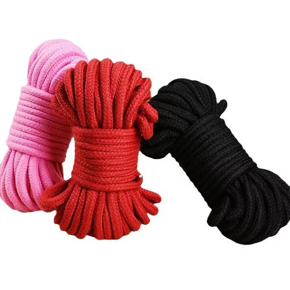 Cuerda Erótica para Bondage Shibari – 5 Metros, Suave y Resistente (3 sogas)