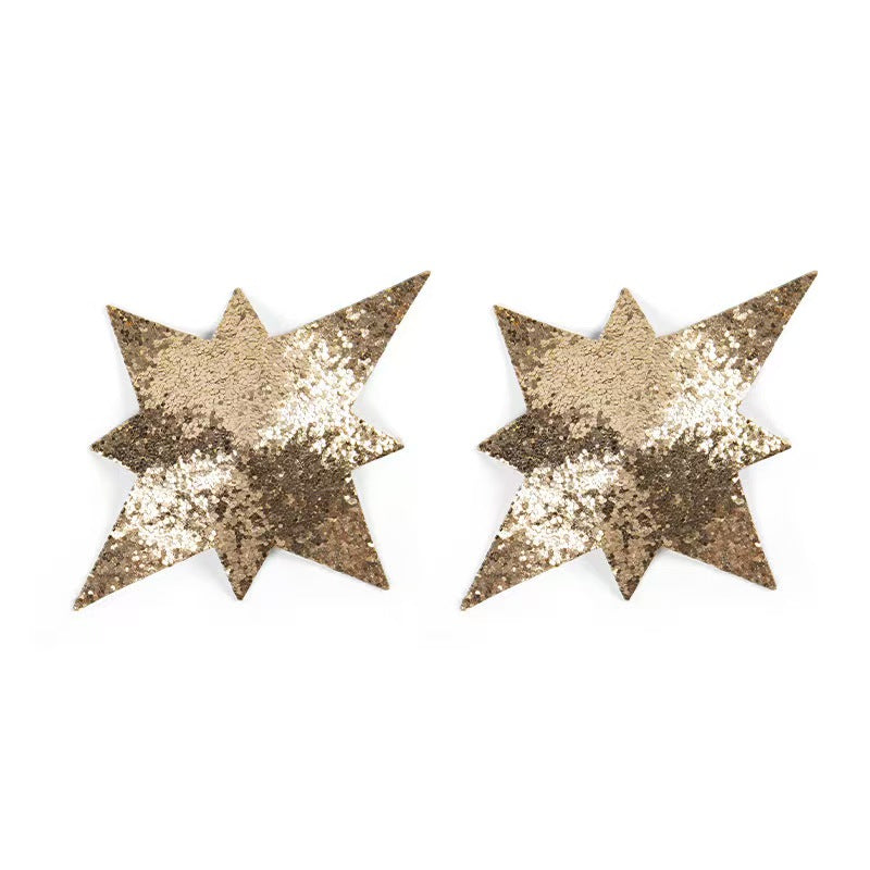 Pasties Estrella Dorada – Brillos Sexy para Pezones