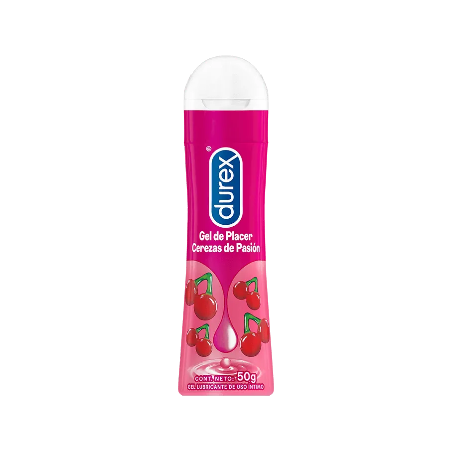 Durex Lubricante Saborizado – Cerezas de Pasión (50g)
