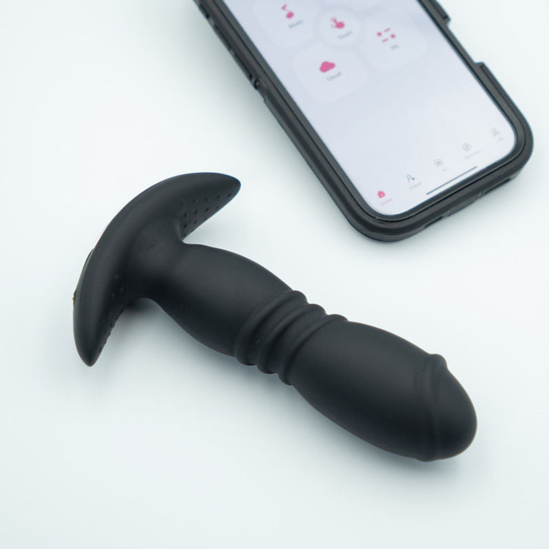Masajeador de Prostata Inteligente y con Control por App – 11.5 cm, Recargable USB