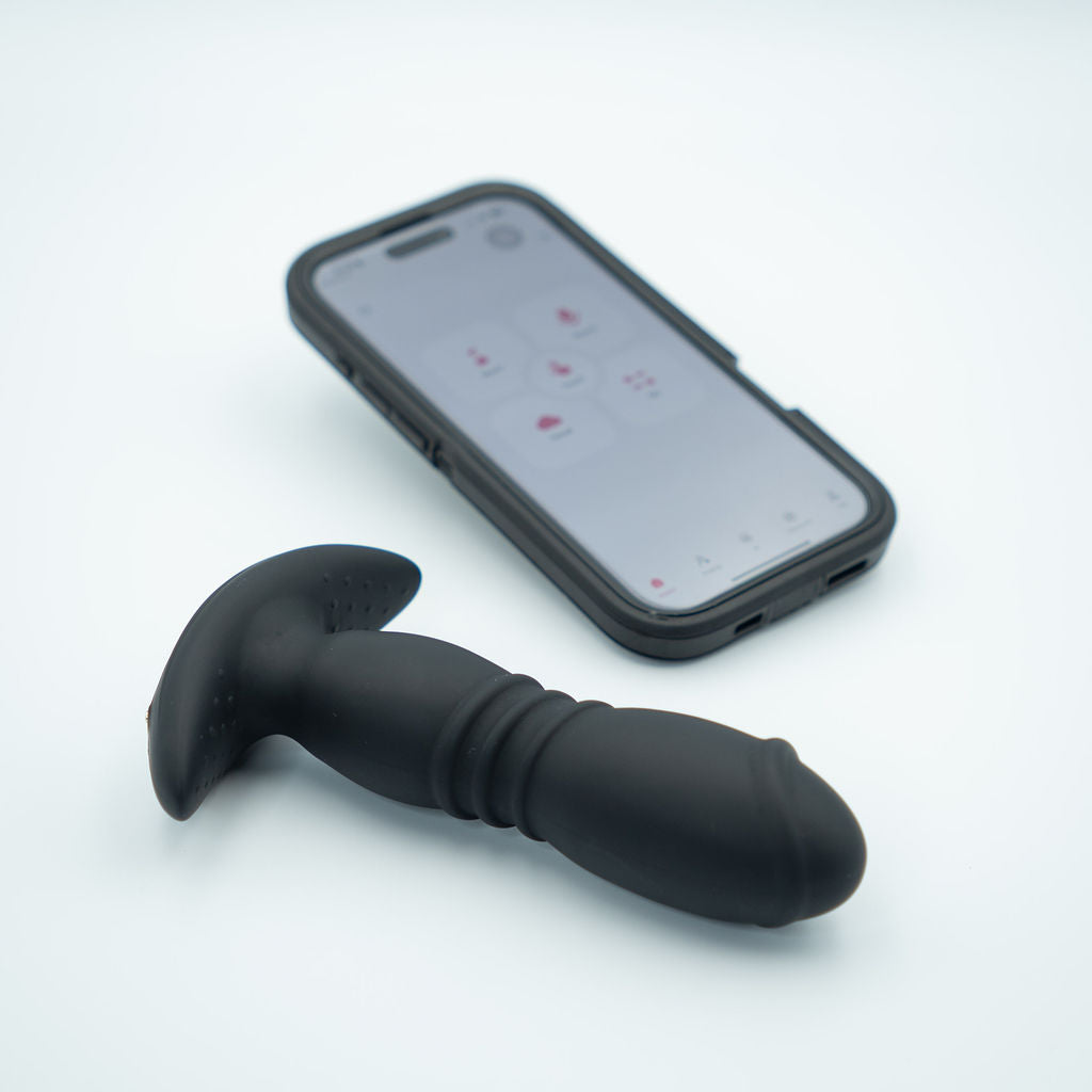 Masajeador de Prostata Inteligente y con Control por App – 11.5 cm, Recargable USB