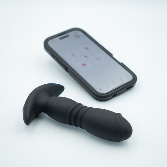 Masajeador de Prostata Inteligente y con Control por App – 11.5 cm, Recargable USB