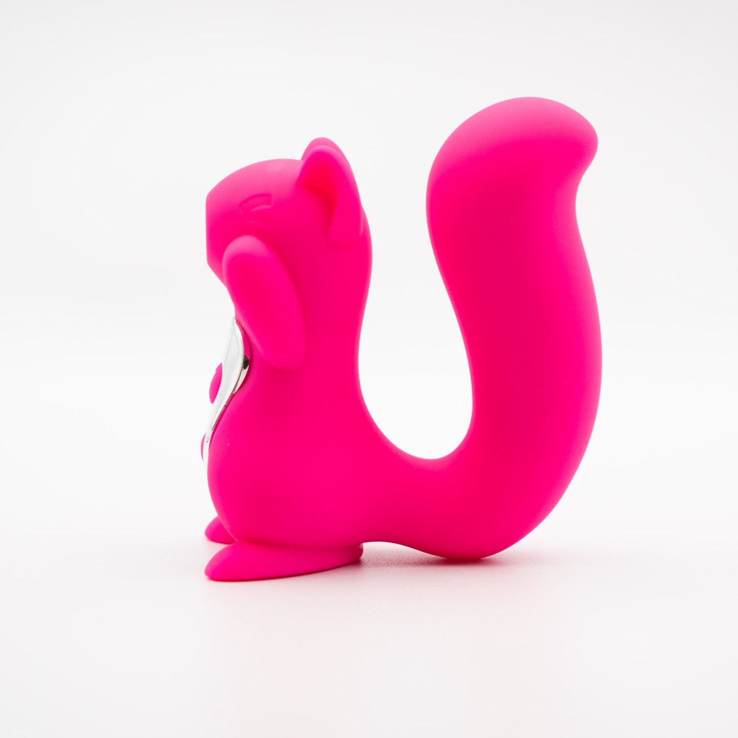 Succionador de Clítoris de Ardilla con Cola Vibradora – Recargable USB (10 cm)