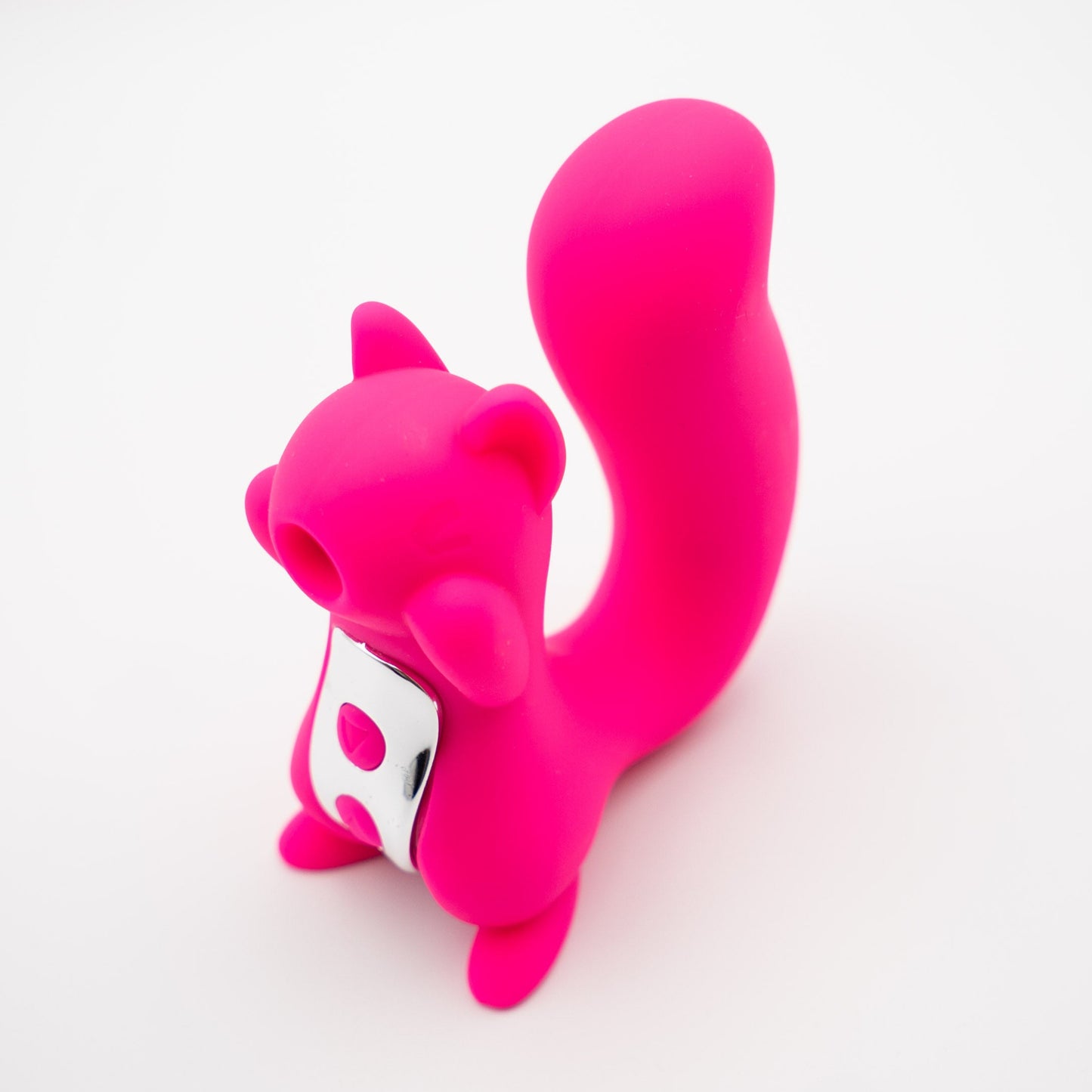 Succionador de Clítoris de Ardilla con Cola Vibradora – Recargable USB (10 cm)