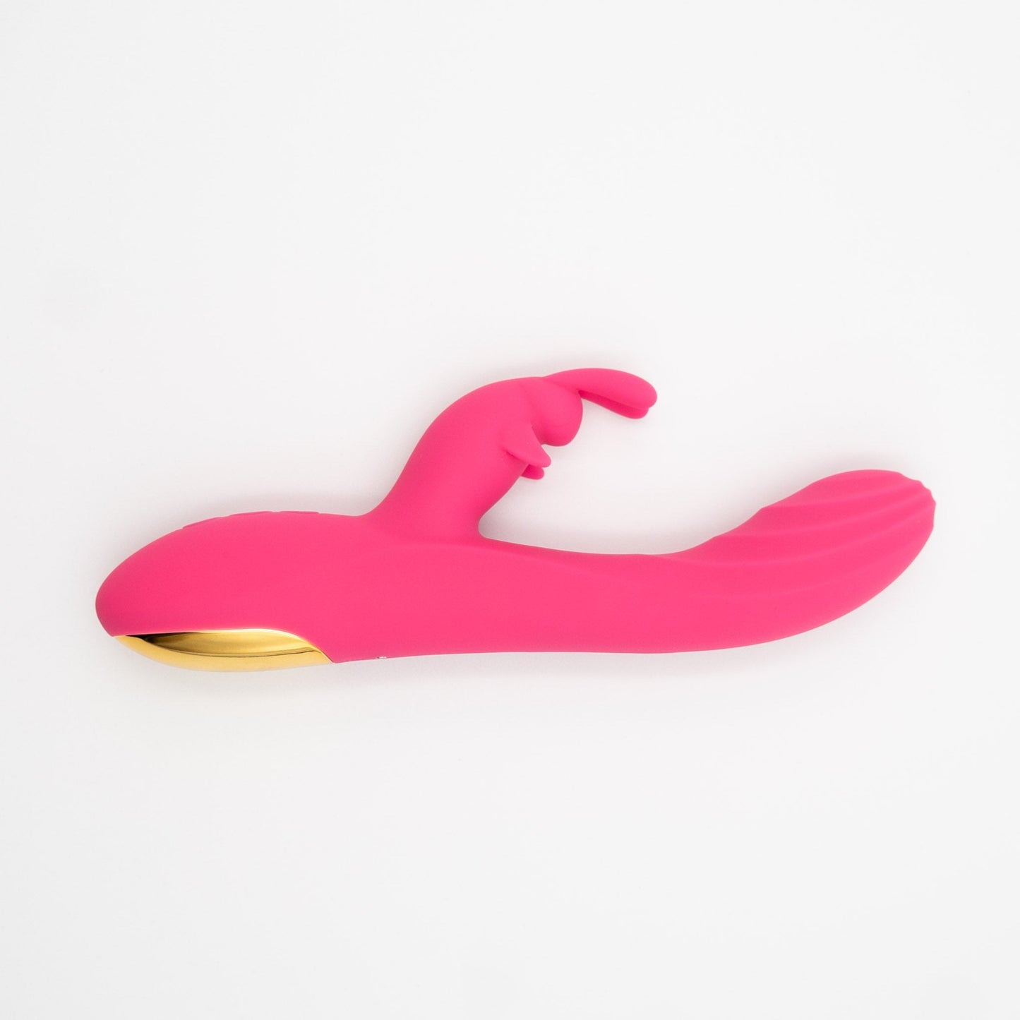 Vibrador Doble Estimulación Tipo Conejo con Orejitas  – 21 cm, Recargable USB