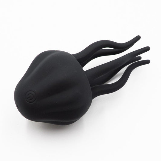 Anillo Vibrador Estimulador con Tentáculos – Recargable USB (9.2 cm)