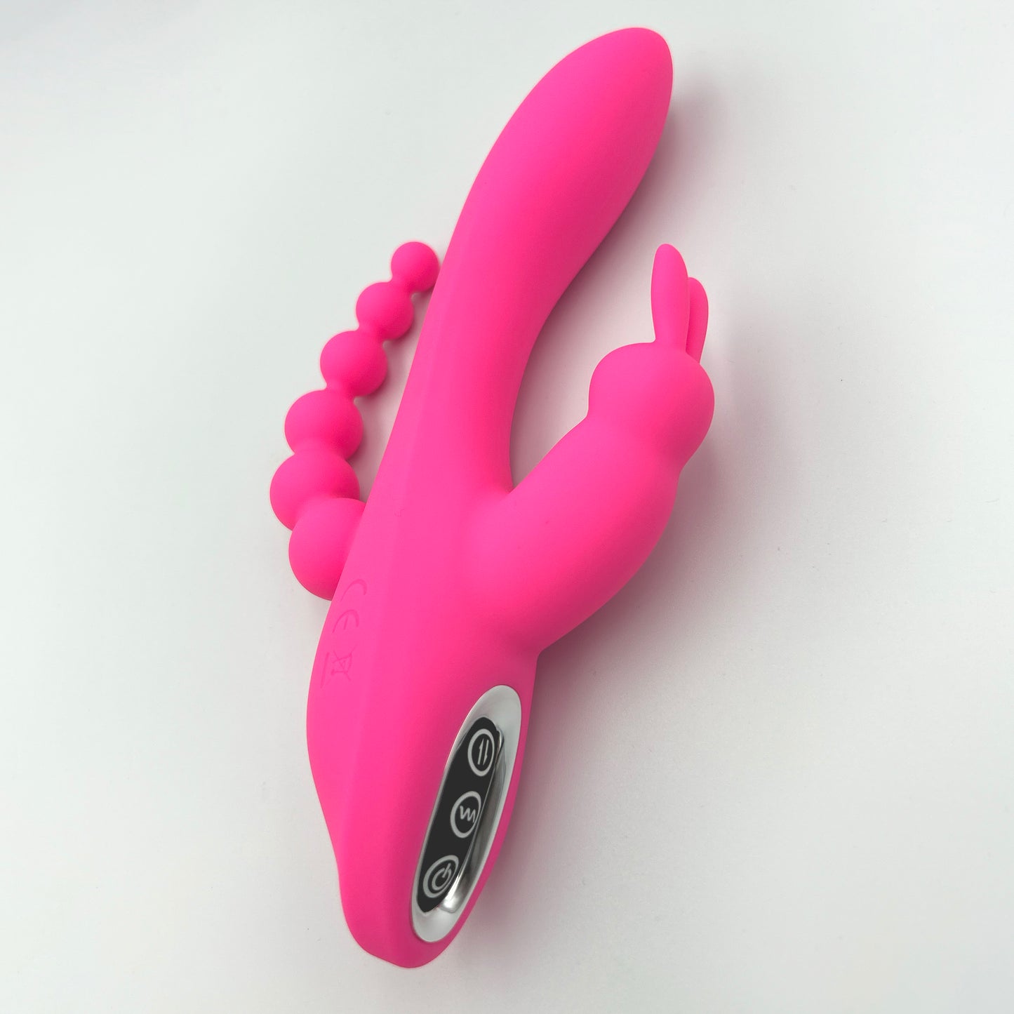 Vibrador con Succión y Triple Estimulación – 21 cm, Recargable USB