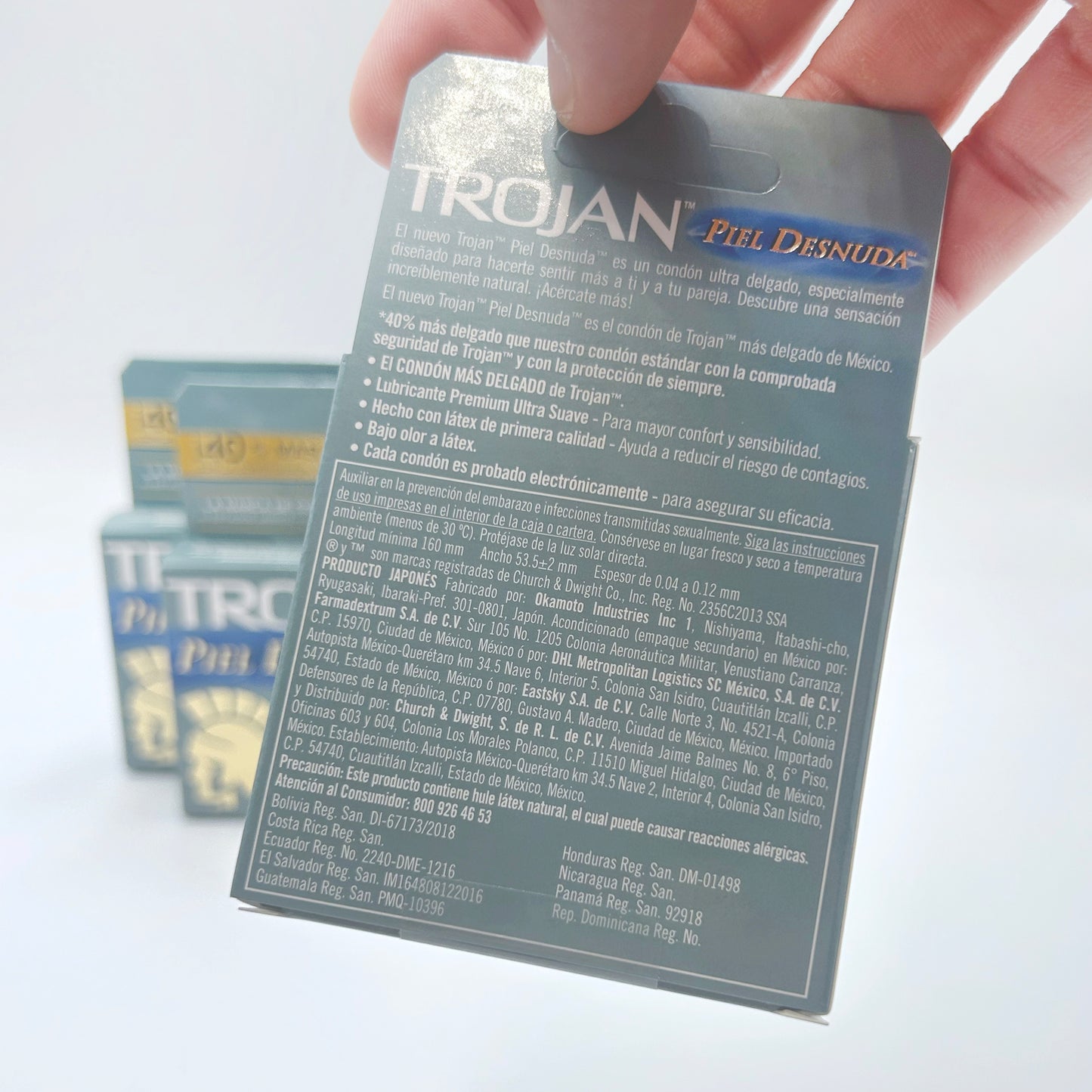 Trojan Piel Desnuda – Condones Ultrafinos para Máxima Sensibilidad (3 Condones)