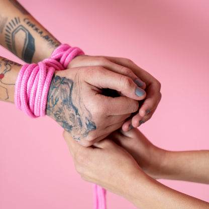 Cuerda Erótica para Bondage Shibari – 5 Metros, Suave y Resistente (3 sogas)