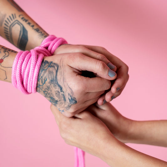 Cuerda Erótica para Bondage Shibari – 5 Metros, Suave y Resistente (3 sogas)
